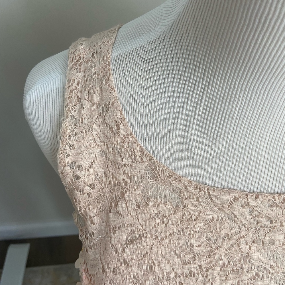 Anthropologie Eva Franco blush sequin dress - Picture 7 of 9